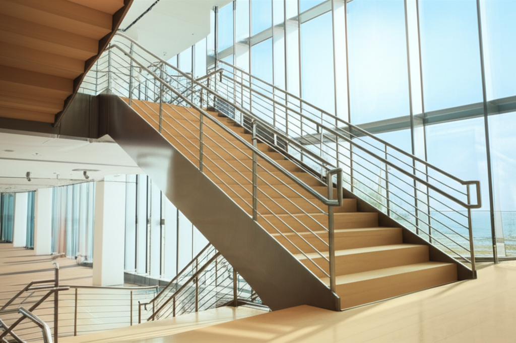 Professional Stairs cleaning before and after